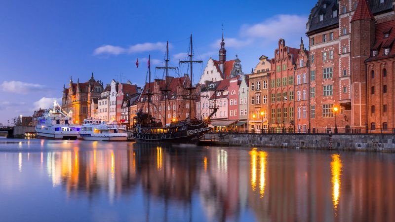 SAS Airlines Gdansk Office in Poland