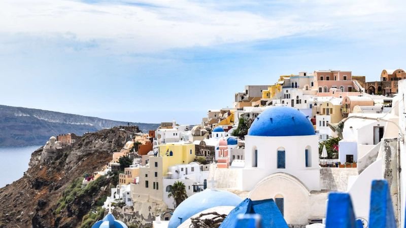 SAS Airlines Santorini Office in Greece