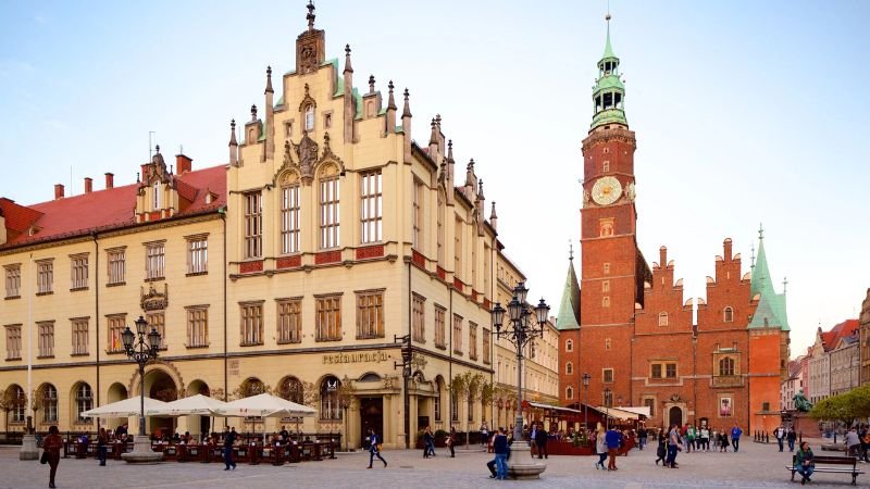 SAS Airlines Wroclaw Office in Poland