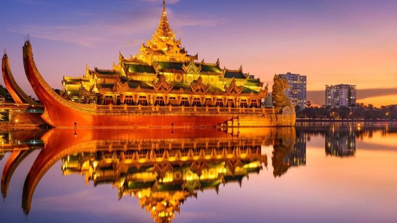 Air China Yangon Office in Myanmar