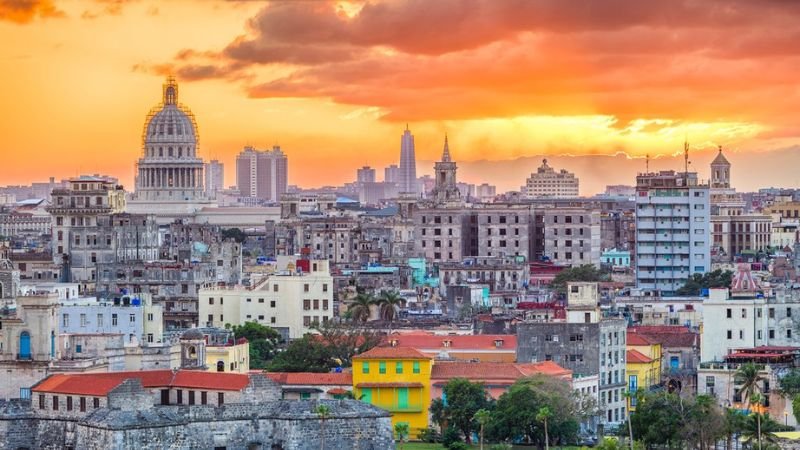 Air France Havana Office in Cuba