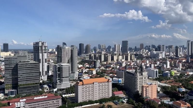 Air France Phnom Penh Office in Cambodia