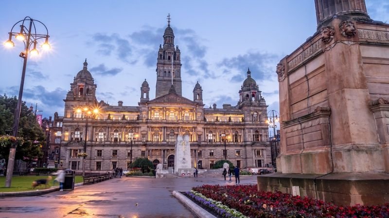 British Airways Glasgow Office in Scotland