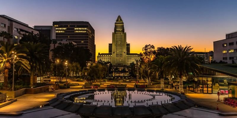 LOT Polish Airlines Los Angeles Office in California