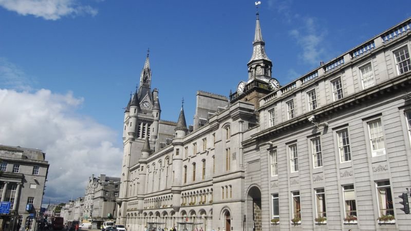 Lufthansa Airlines Aberdeen Office in Scotland