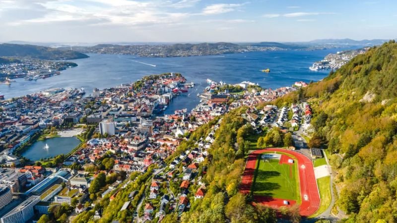 Lufthansa Airlines Bergen Office in Norway