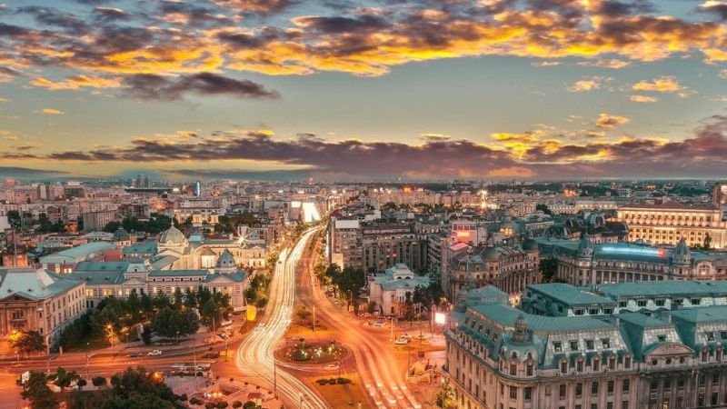 Lufthansa Airlines Bucharest office in Romania