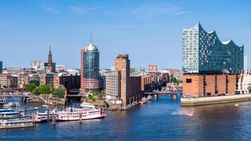 Lufthansa Airlines Hamburg Office in Germany