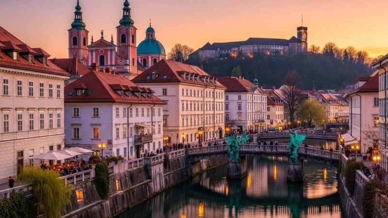 Lufthansa Airlines Zgornji Brnik Office in Slovenia