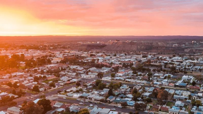 Qantas Airways Broken Hill Office in Australia
