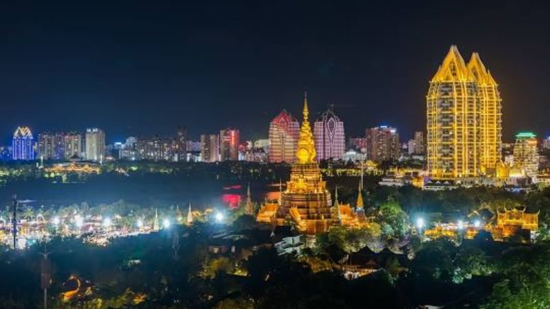 9 Air Jinghong Office in China