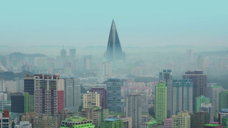 Aeroflot Airlines Pyongyang Office in North Korea