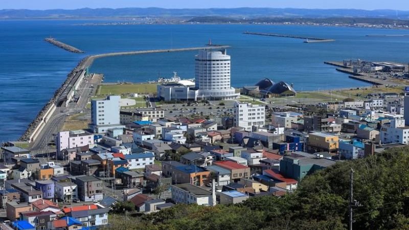 All Nippon Airways Wakkanai Office in Japan